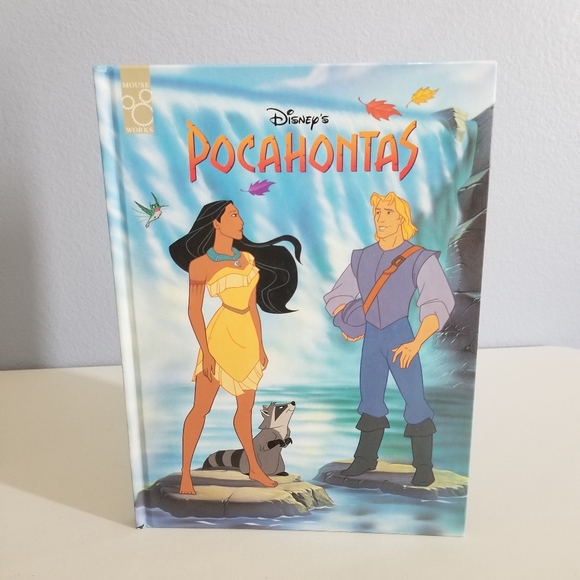 Disney's Pocahontas Mouse Works (Disney Classic Series) Hardcover Picture Book.
